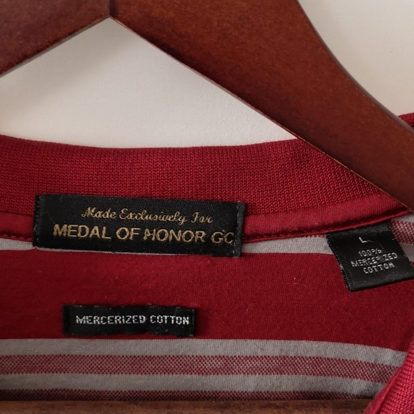 Medal of Honor Golf Club Men's Large Golf Shirt, Like-new Never Worn, Embroidery - Picture 2 of 4